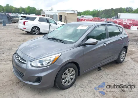 2017 Hyundai Accent Se z USA, uszkodzony, nr VIN KMHCT5AE0HU335450
